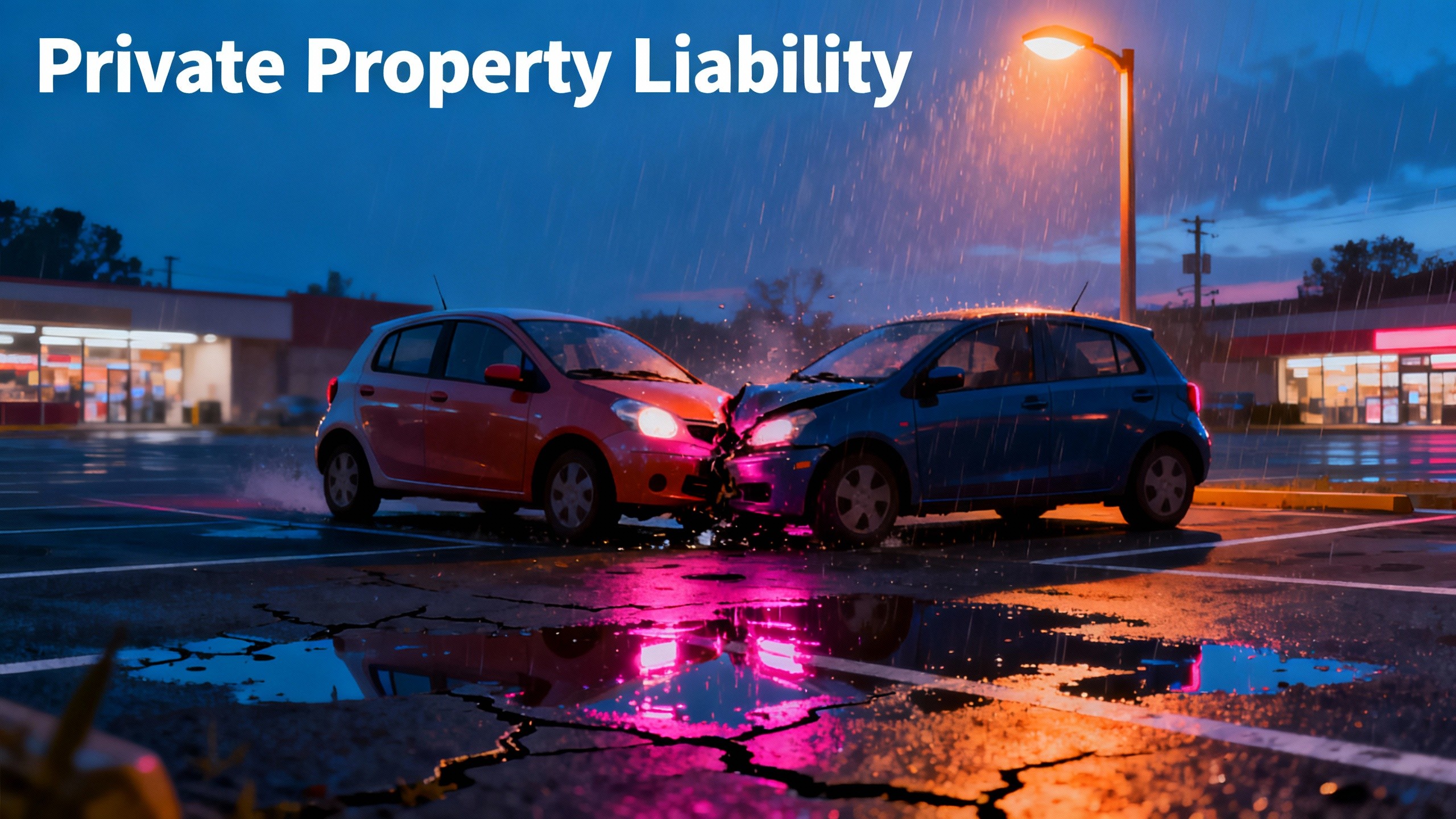 Parking Lot Accidents: Why Liability Rules Change on Private Property
