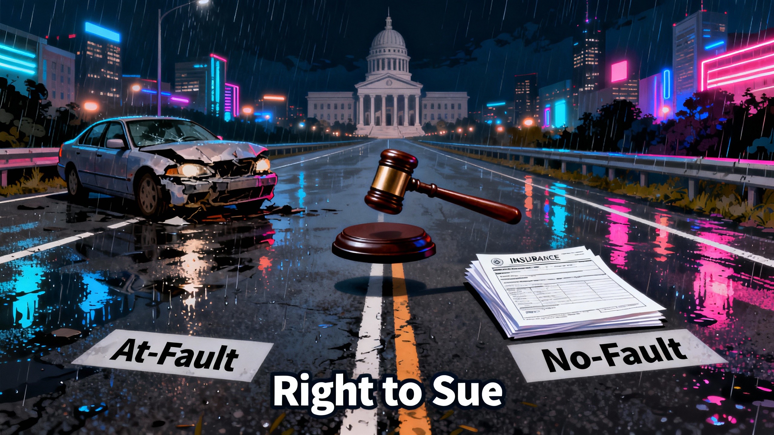 At-Fault vs. No-Fault Insurance States: What This Means for Your Right to Sue