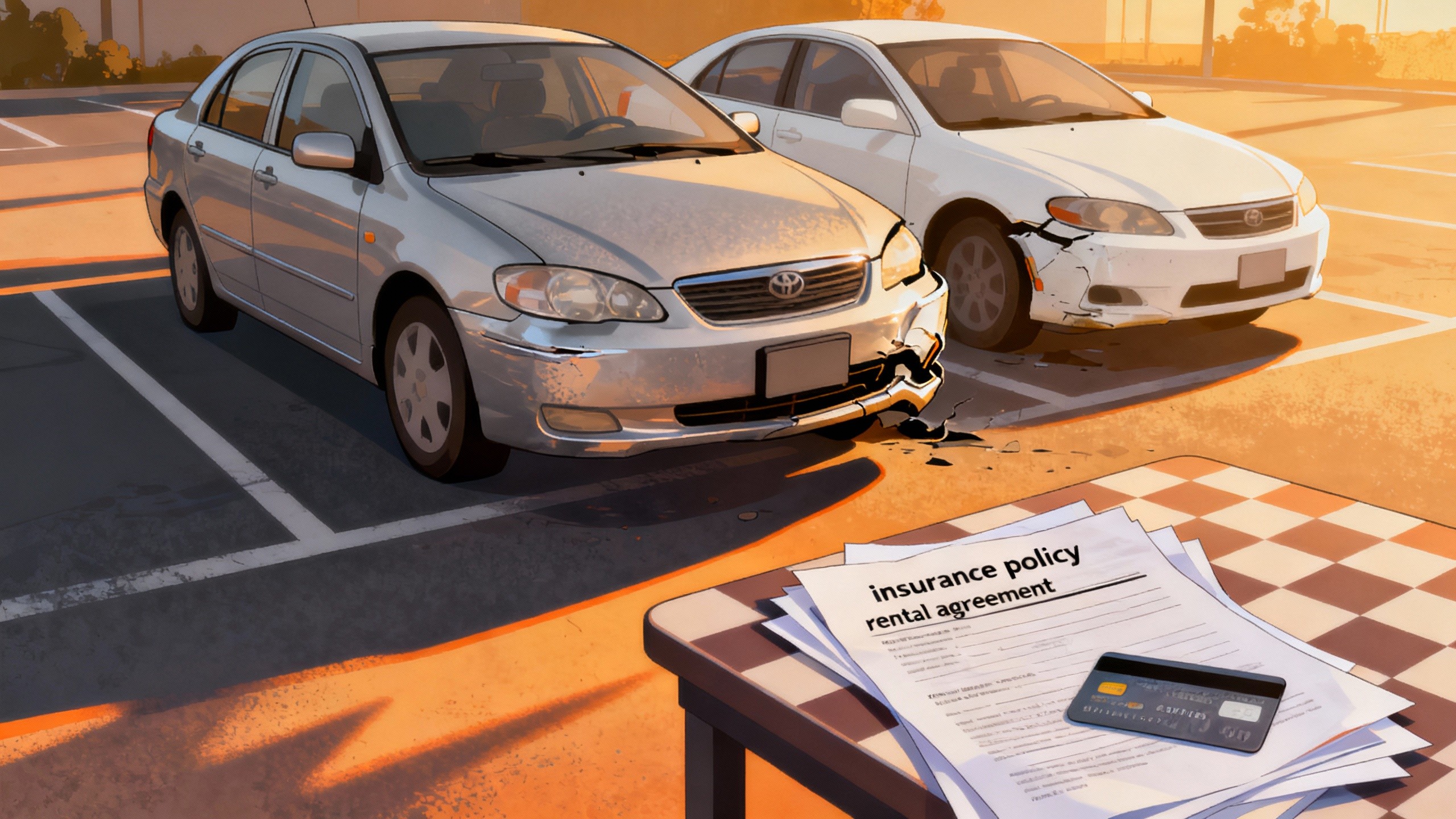 Rental Car Accidents: How Coverage Works Between Your Policy, Credit Cards, and Rental Agreements